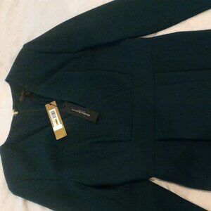 NWT Donna Karan dress.  Emerald Green. Size 14